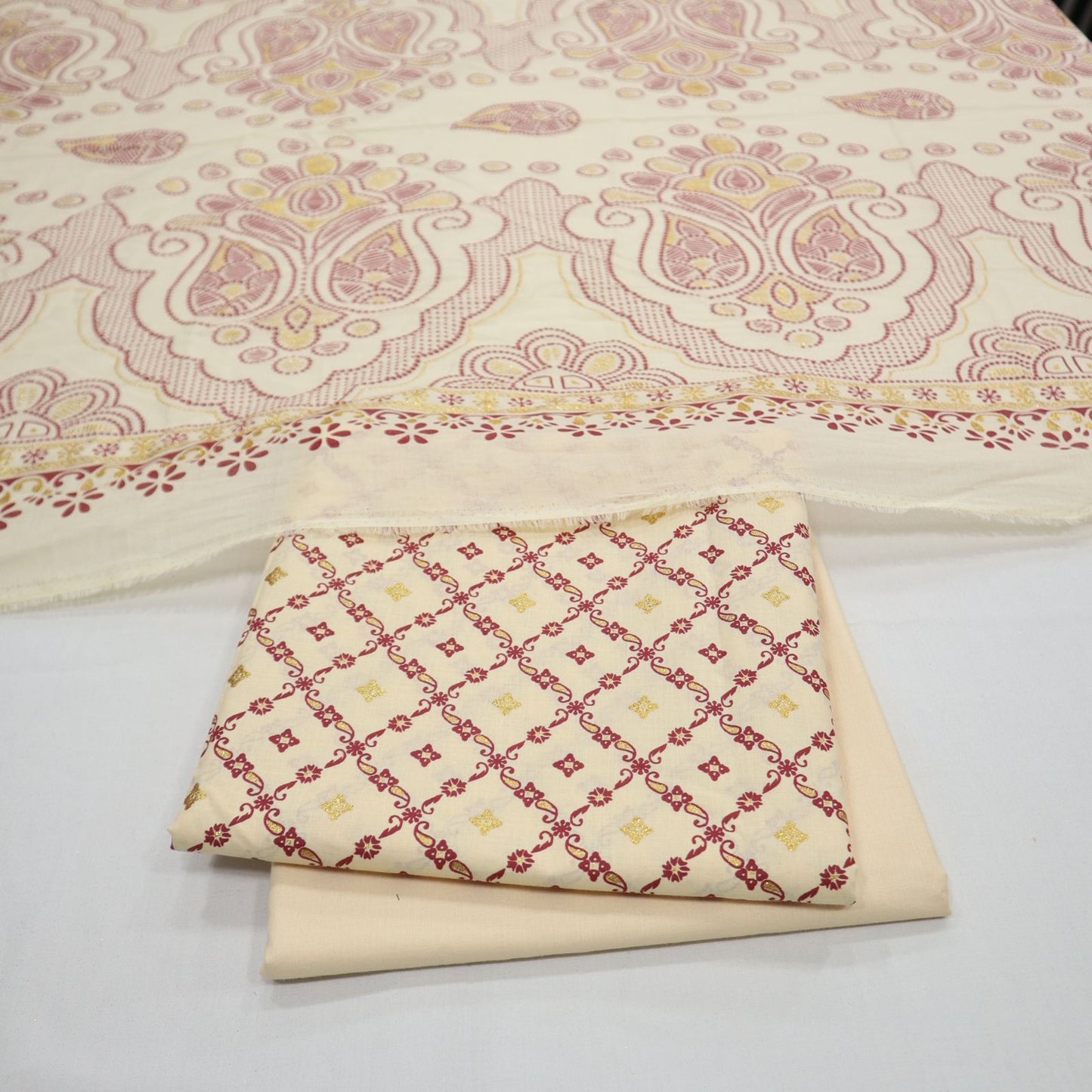 Digital Print Lawn with Glitter by M.E (1914-004)