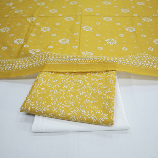 Muntaha Block Print Lawn 3 Piece (1931-008)