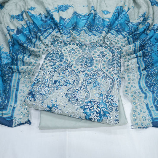 Daman EMB Cut-Work Dupatta by Mehak (1933-005)