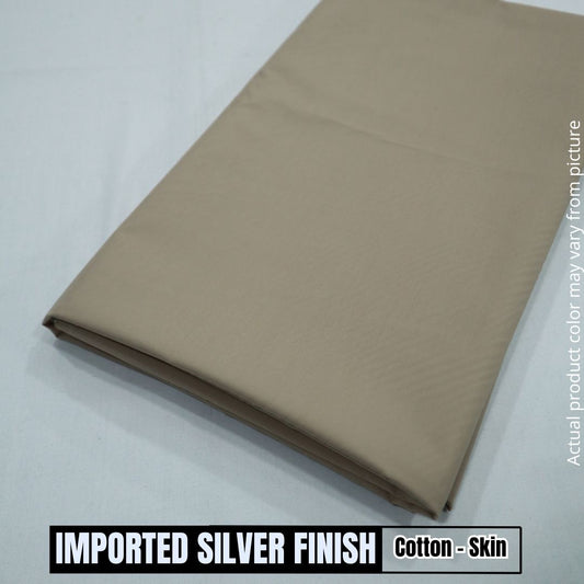 Imported Silver Finished Cotton (1934-002)