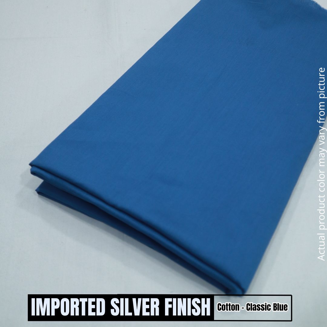 Imported Silver Finished Cotton (1934-003)