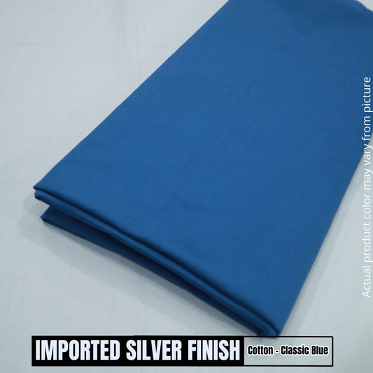 Imported Silver Finished Cotton (1934-003)