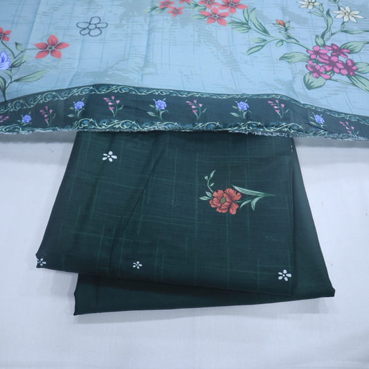 Muznah Printed Lawn 3 Piece (1936-010)