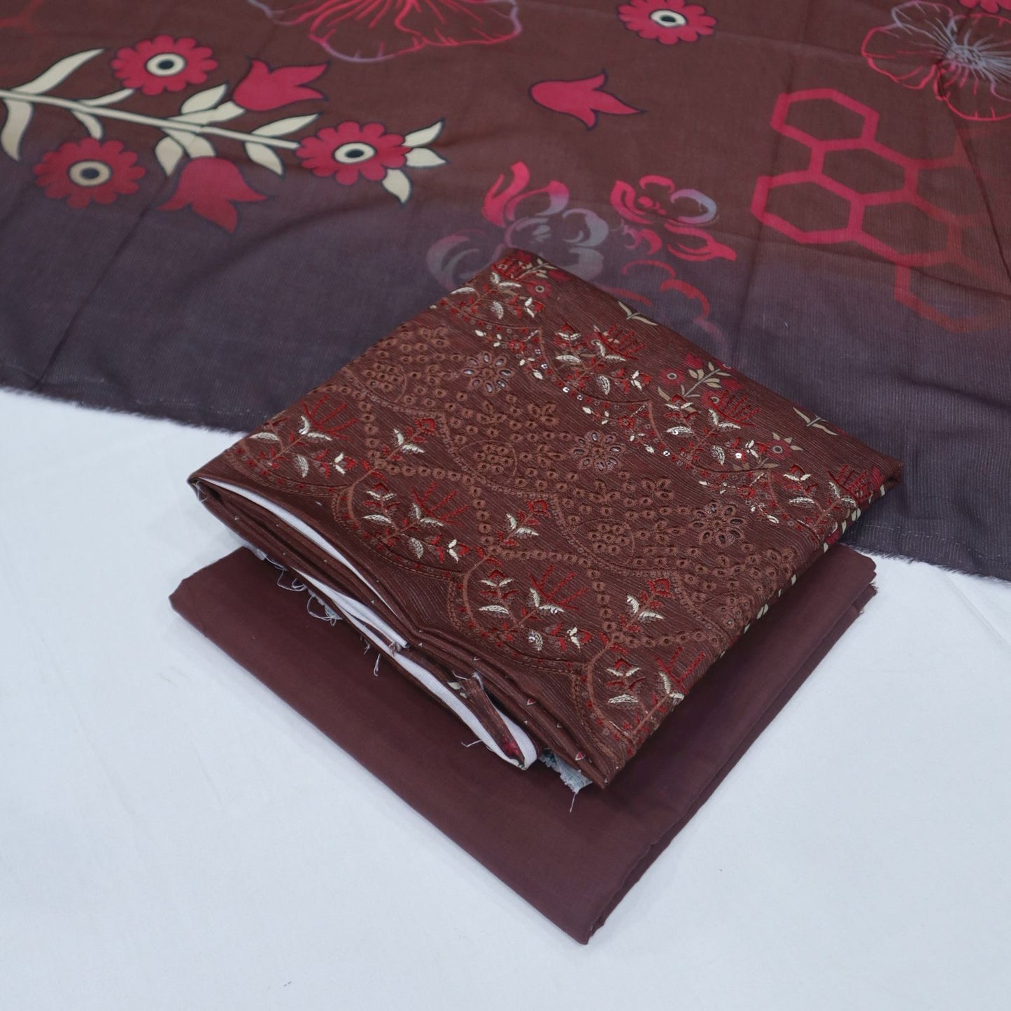 Fancy Lawn Daman Embroidered (1937-009)