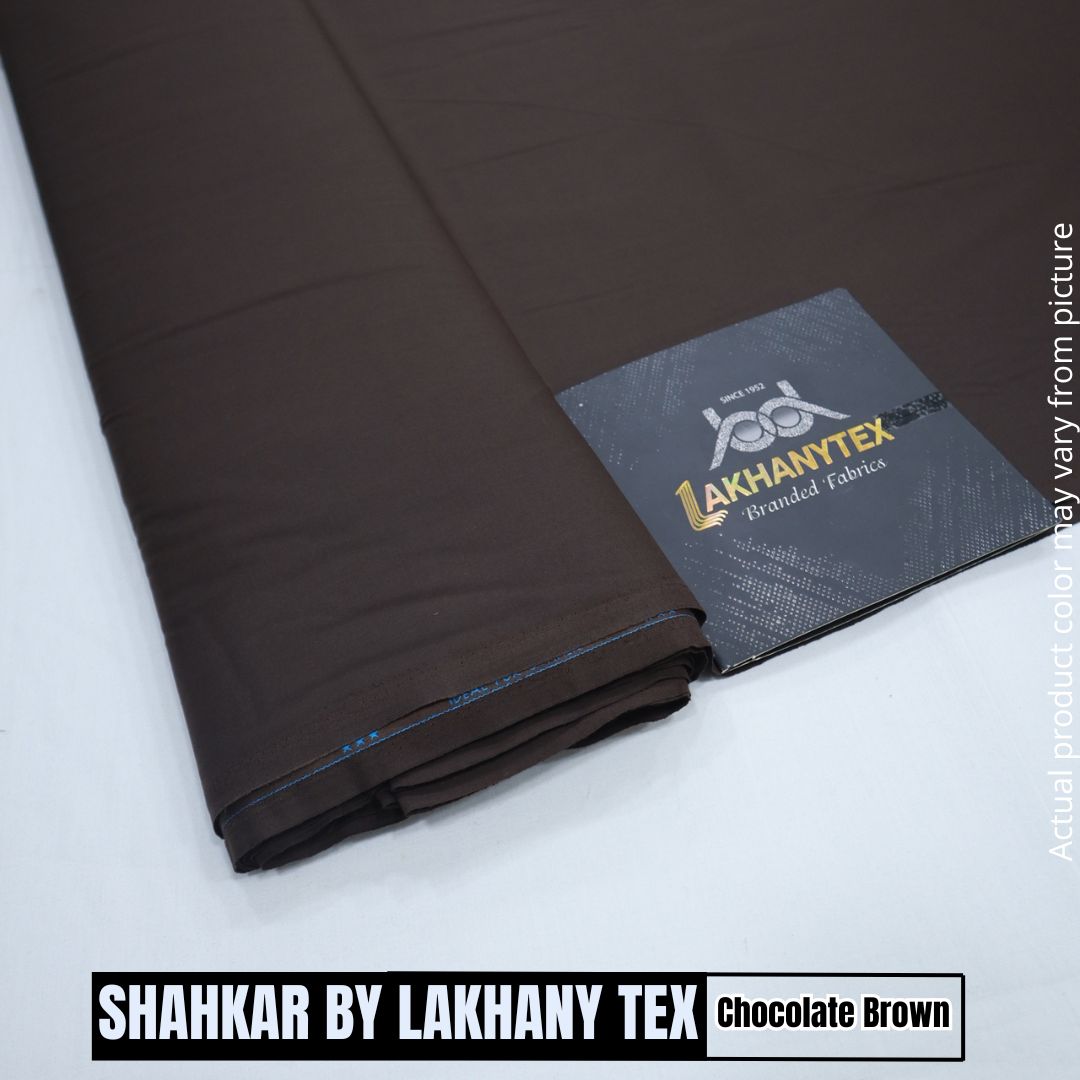 Shahkar by Lakhany Tex - Chocolate Brown (1945-003)