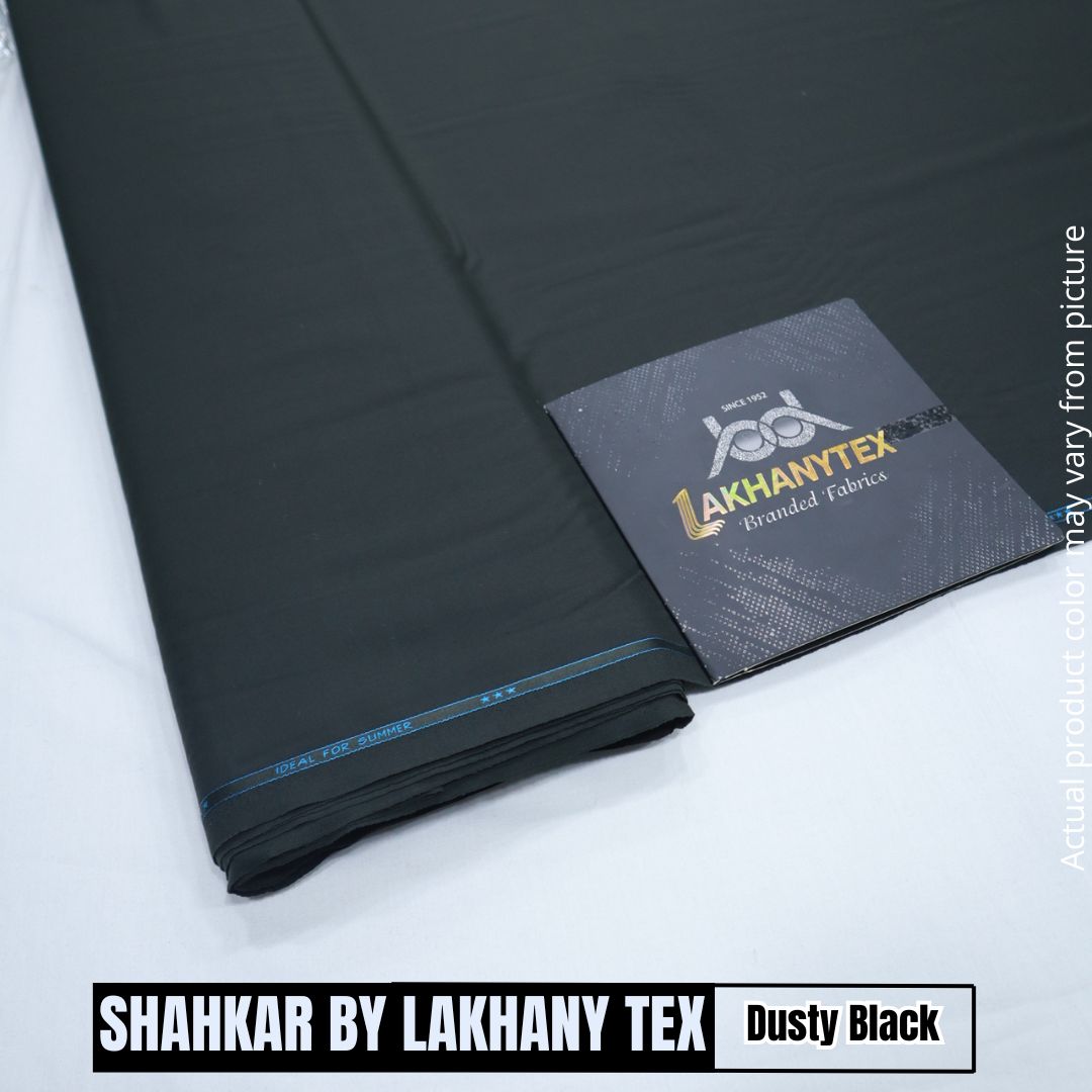 Shahkar by Lakhany Tex - Dusty Black (1945-012)