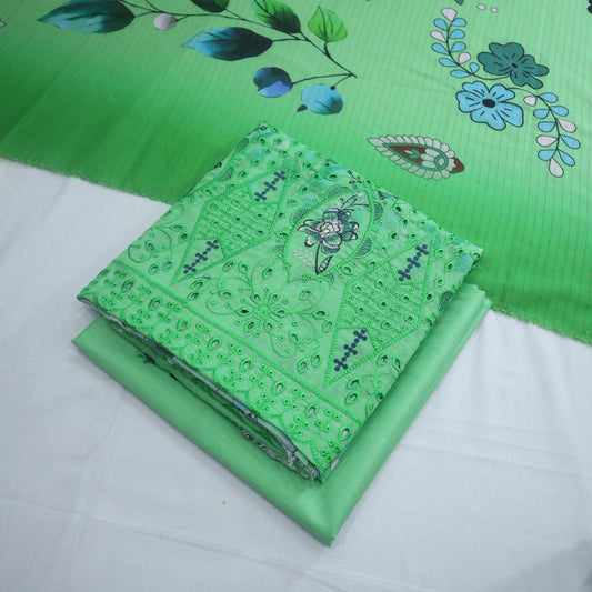 Doriya Lawn EMB Daman 3 Piece (1958-003)