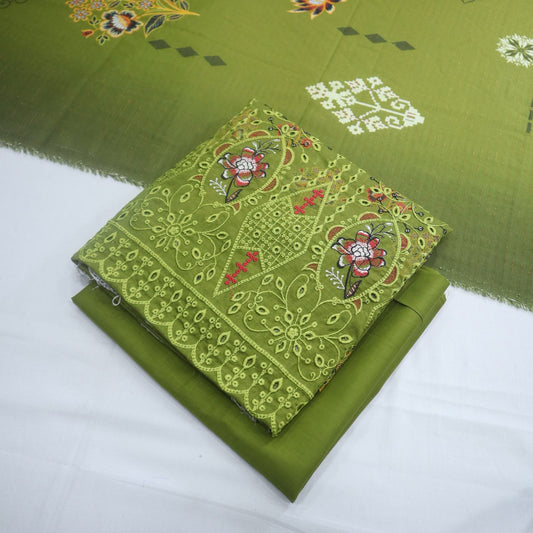 Doriya Lawn EMB Daman 3 Piece (1958-006)