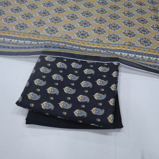 Zam Zam Print Cotton 3 Piece (1960-005)