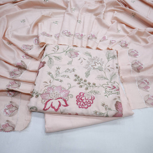 Bareeza EMB Karandi with EMB Shawl (1968-001)