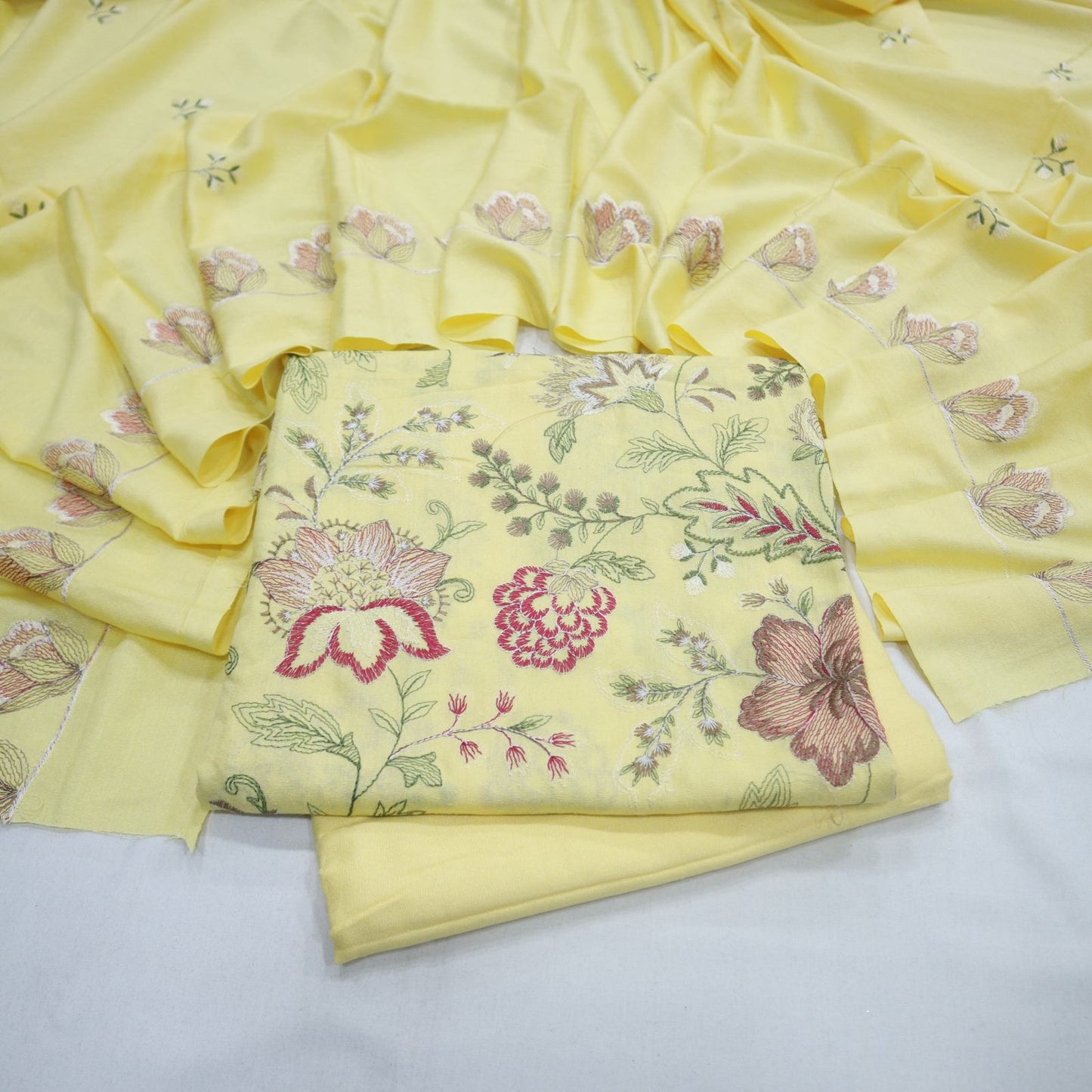 Bareeza EMB Karandi with EMB Shawl (1968-002)