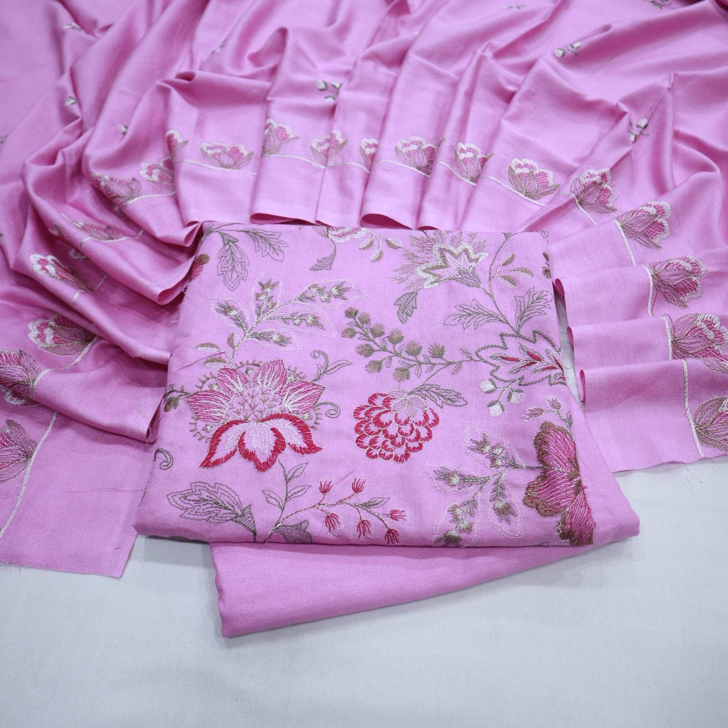 Bareeza EMB Karandi with EMB Shawl (1968-004)