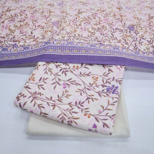 Zam Zam Printed Khaddar 3 Piece (1974-002)