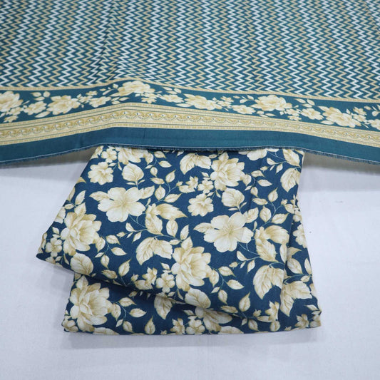 Zam Zam Printed Khaddar 3 Piece (1974-004)