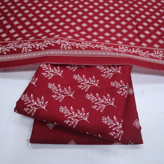 Zam Zam Printed Khaddar 3 Piece (1974-009)