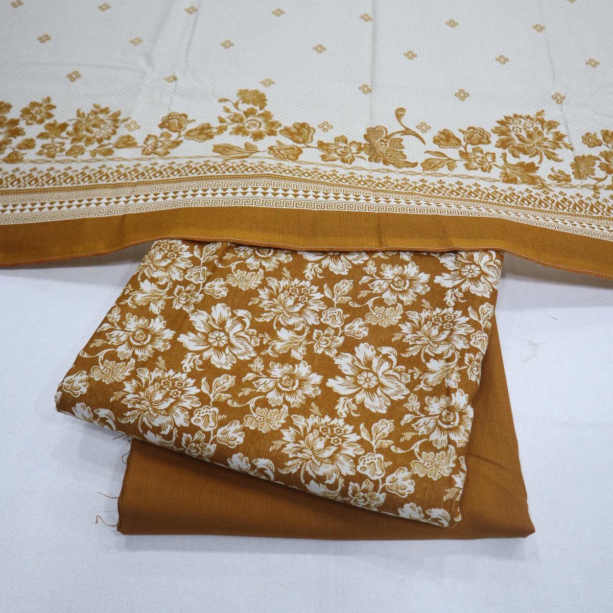Zam Zam Printed Khaddar 3 Piece (1974-010)