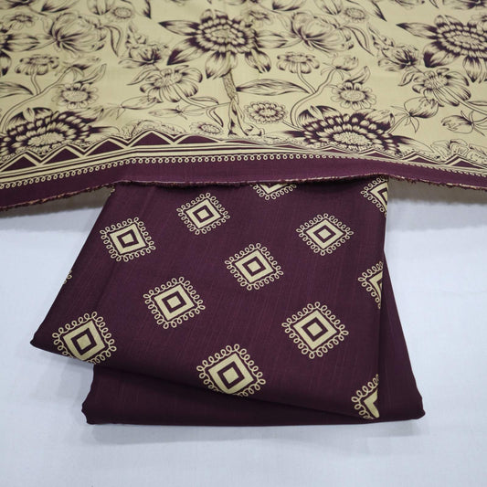 Rijja by Murashe Khaddar 3 Piece (1977-007)