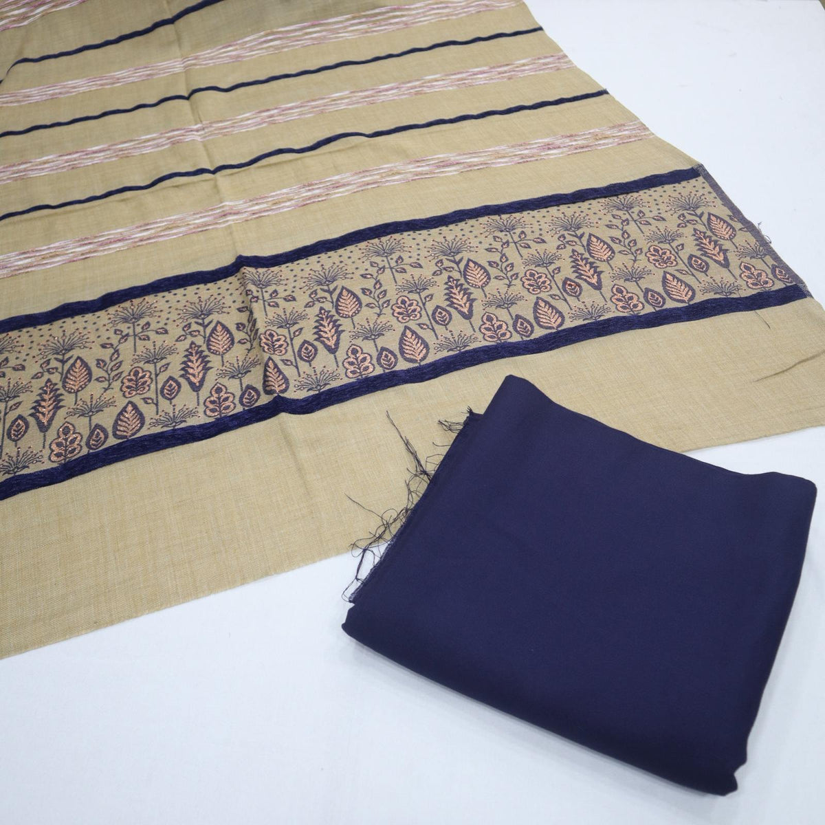 Dhanak with Fancy Wool Shawal (1980-004)