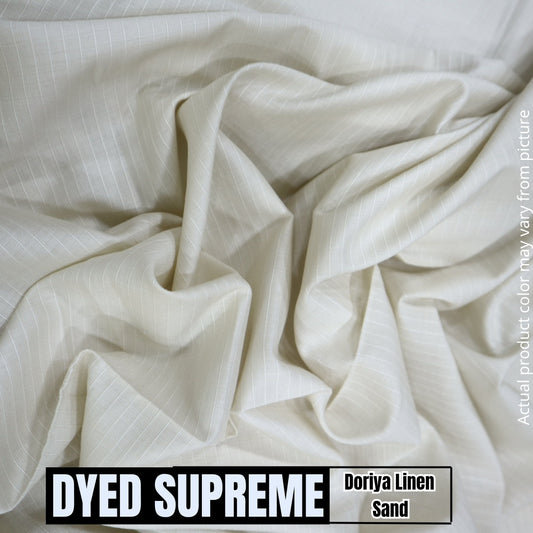 Dyed Supreme Doriya Linen - Sand (1984-007)