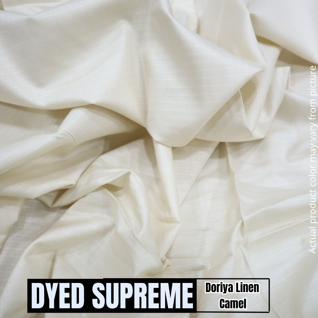 Dyed Supreme Doriya Linen - Camel (1984-008)