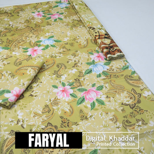 Faryal Khaddar Zari Shawl (1608-003)