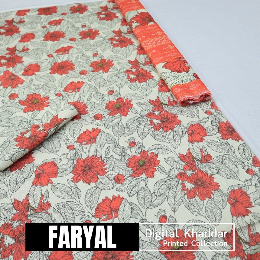 Faryal Khaddar Zari Shawl (1608-005)