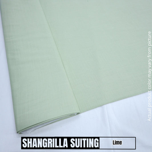 Shangrilla Suiting - Lime (1953-011)