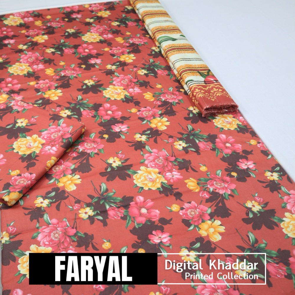 Faryal Khaddar Zari Shawl (1608-006)