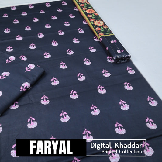 Faryal Khaddar Zari Shawl (1608-007)