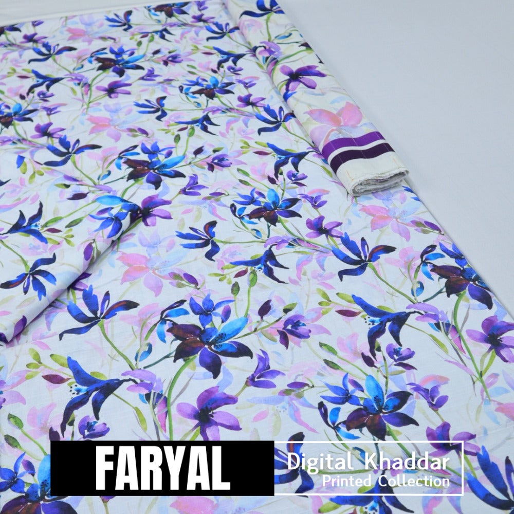 Faryal Khaddar Zari Shawl (1608-008)